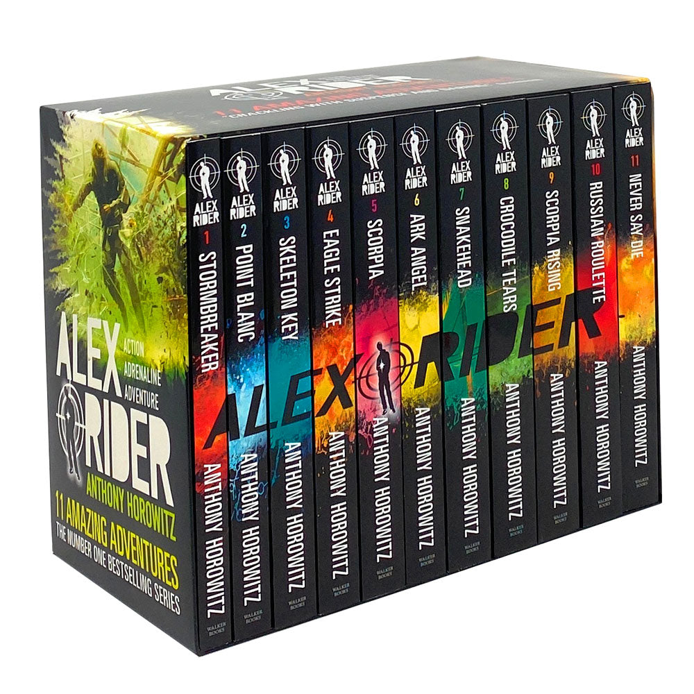 Alex Rider Adventure Series: 11 Books in Paperback by Anthony