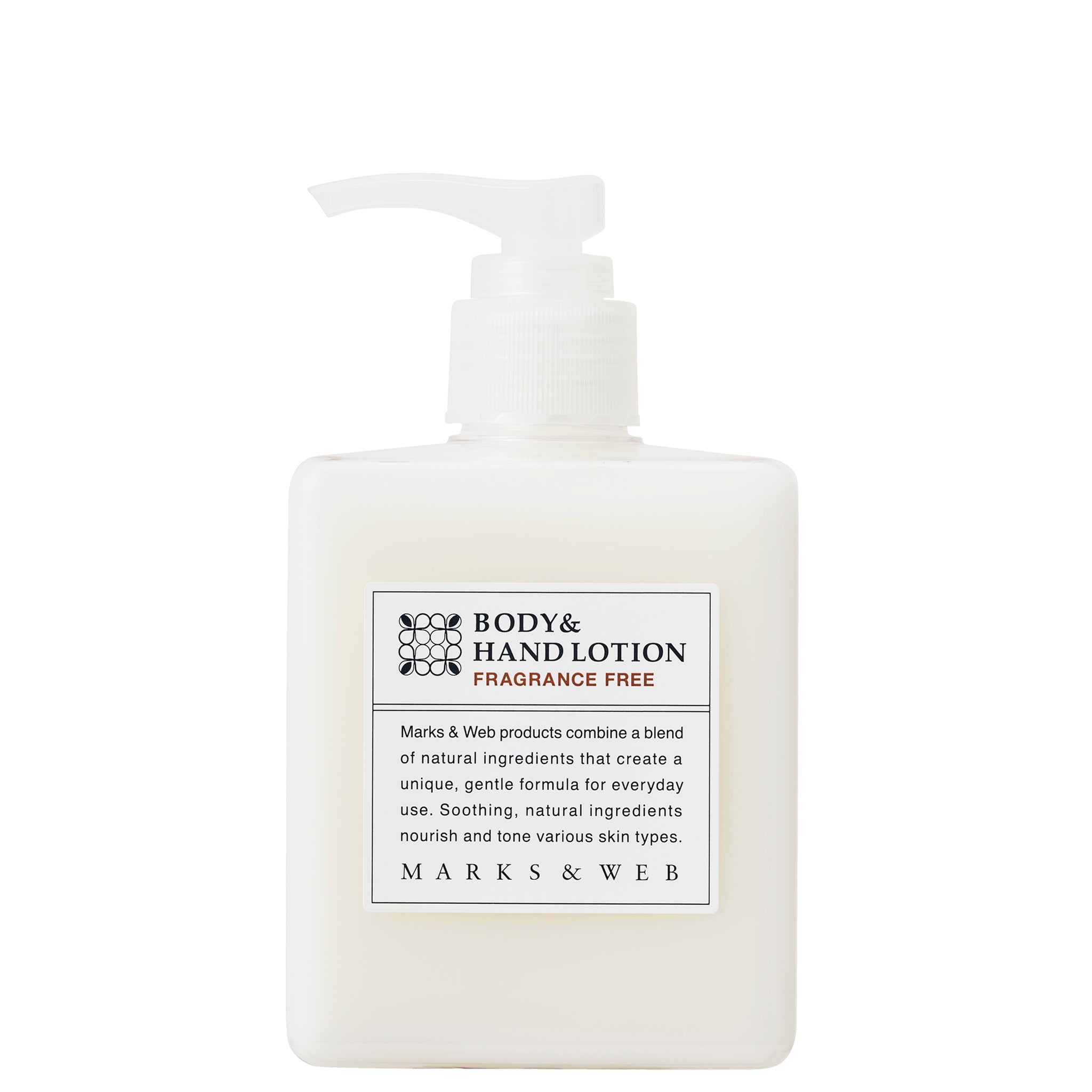 ハーバルボディ&ハンドローション｜乳液・クリーム｜MARKS&WEB