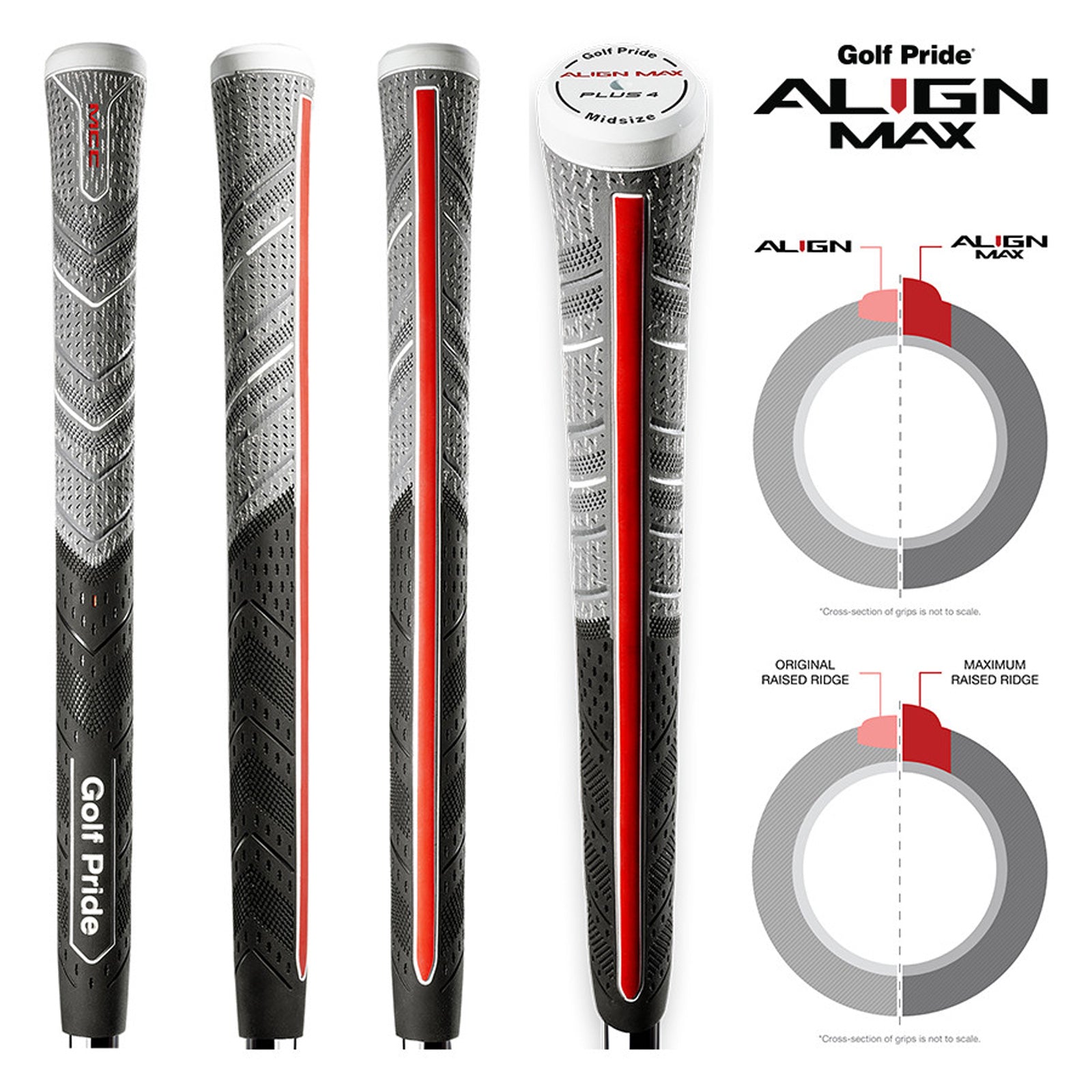 Golf Pride MCC Plus4 Align MAX Grip – More Sports