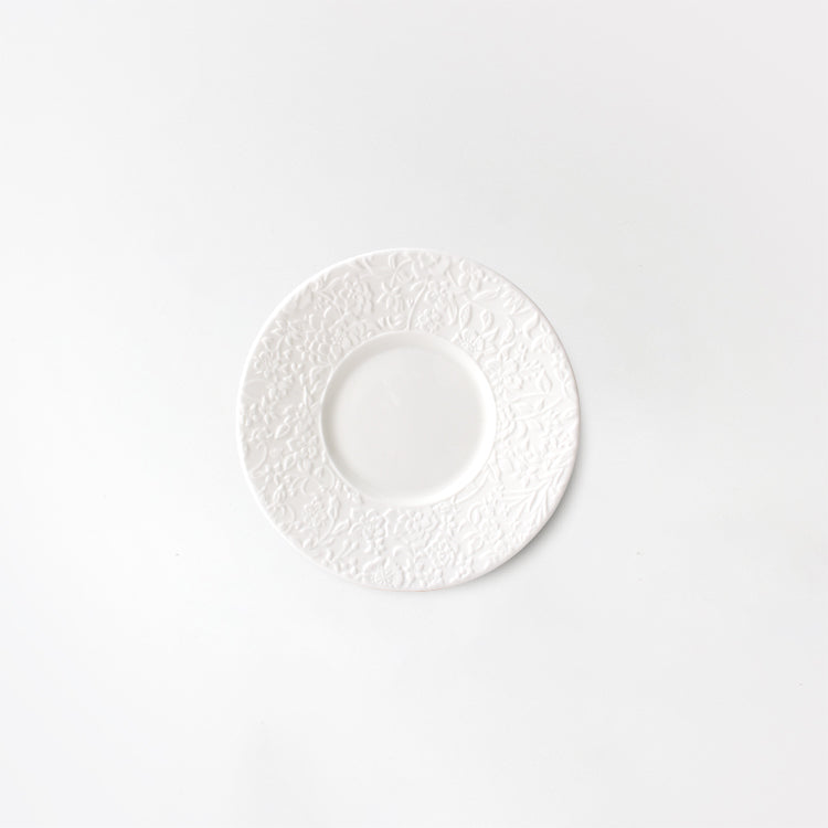 nikko食器｜内藤新平｜EMBOSS デミタス皿｜FLOWER DANCE｜ニッコー公式