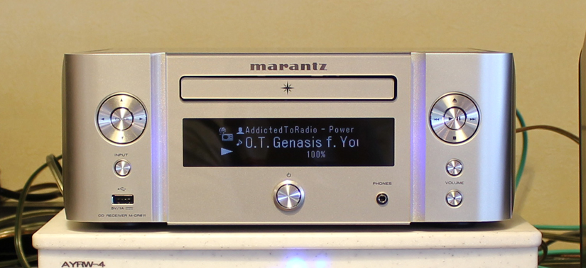 いま一番売れているネットワークCDレシーバー Marantz M-CR611の展示機