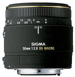Sigma 50mm f/2.8 DG Macro EX