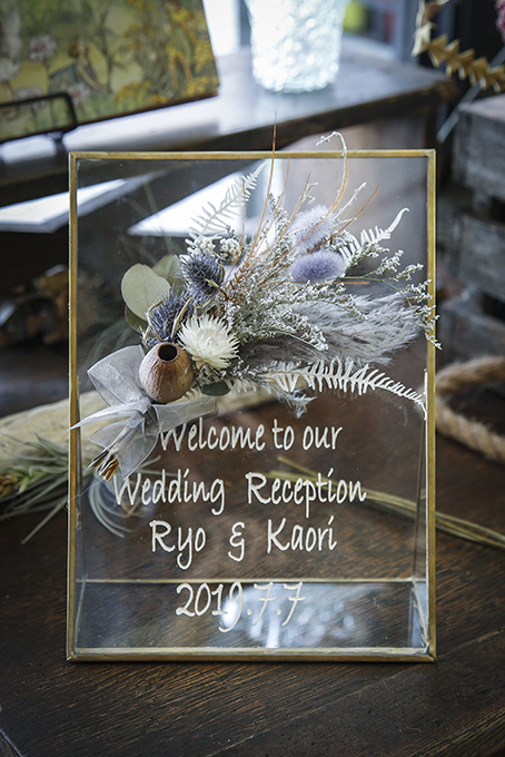 ウェルカムボード 商品詳細｜観葉植物、ブライダル・各種祝いの花束