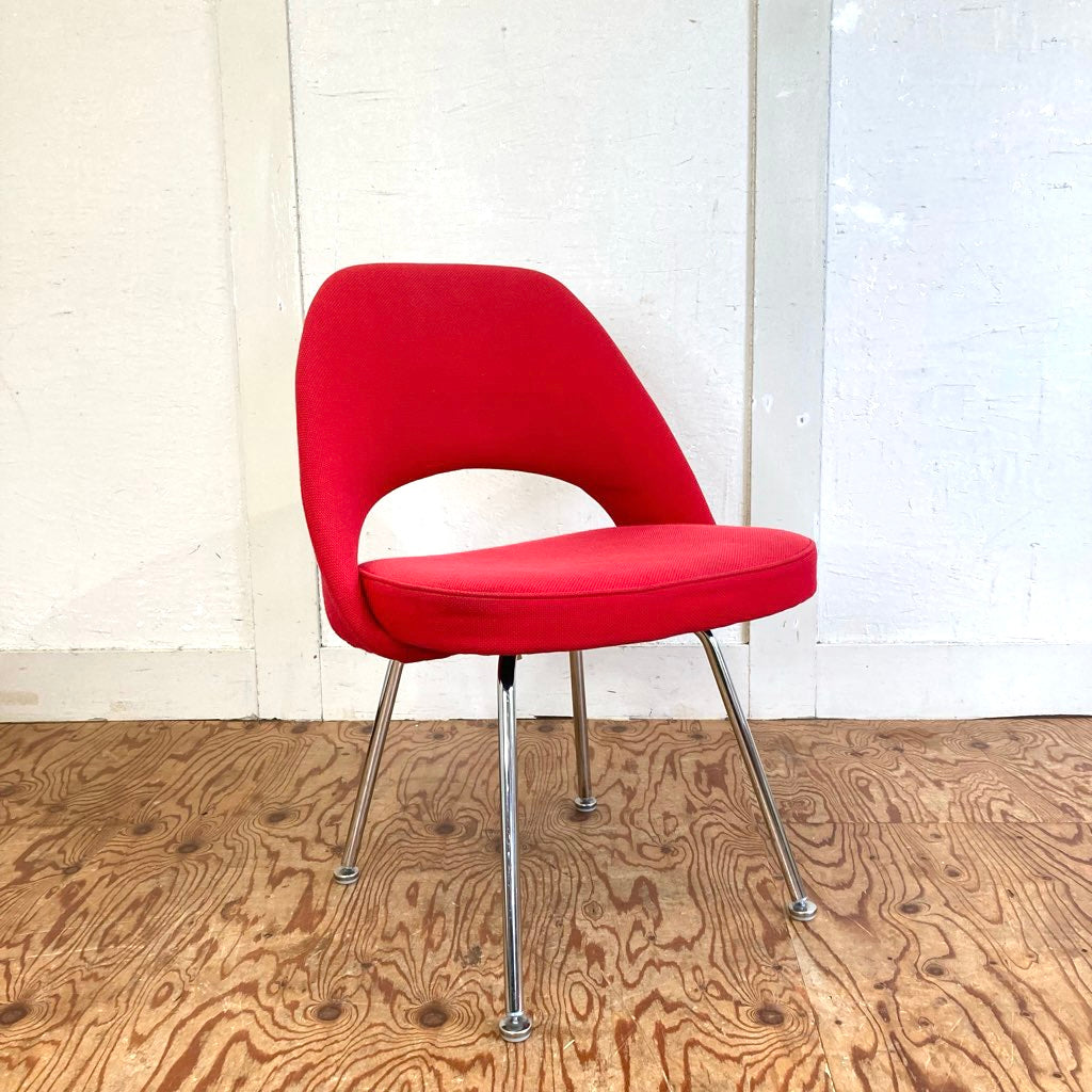 ノル / Knoll カンファレンス アームレスチェア 72チェア 赤 エーロ
