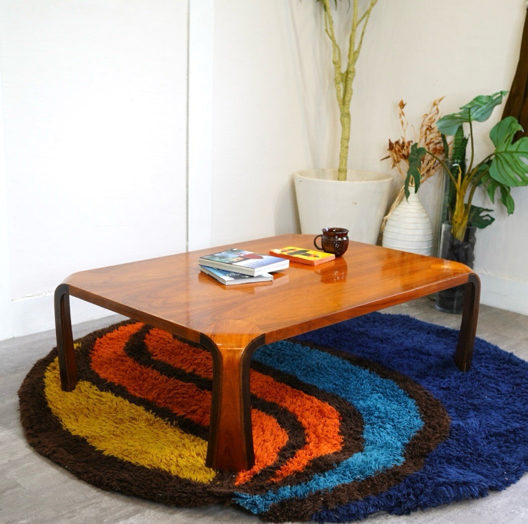 天童木工 / Tendo 座卓 ケヤキ 乾三郎 和 ローテーブル リビング