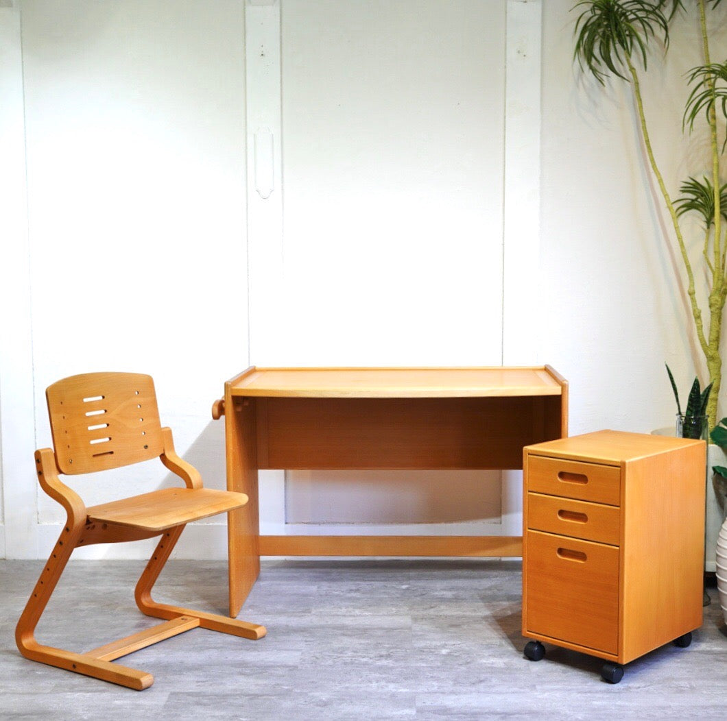 フォルミオ / Formio リノリウム天板 デスク チェア ワゴン 勉強机