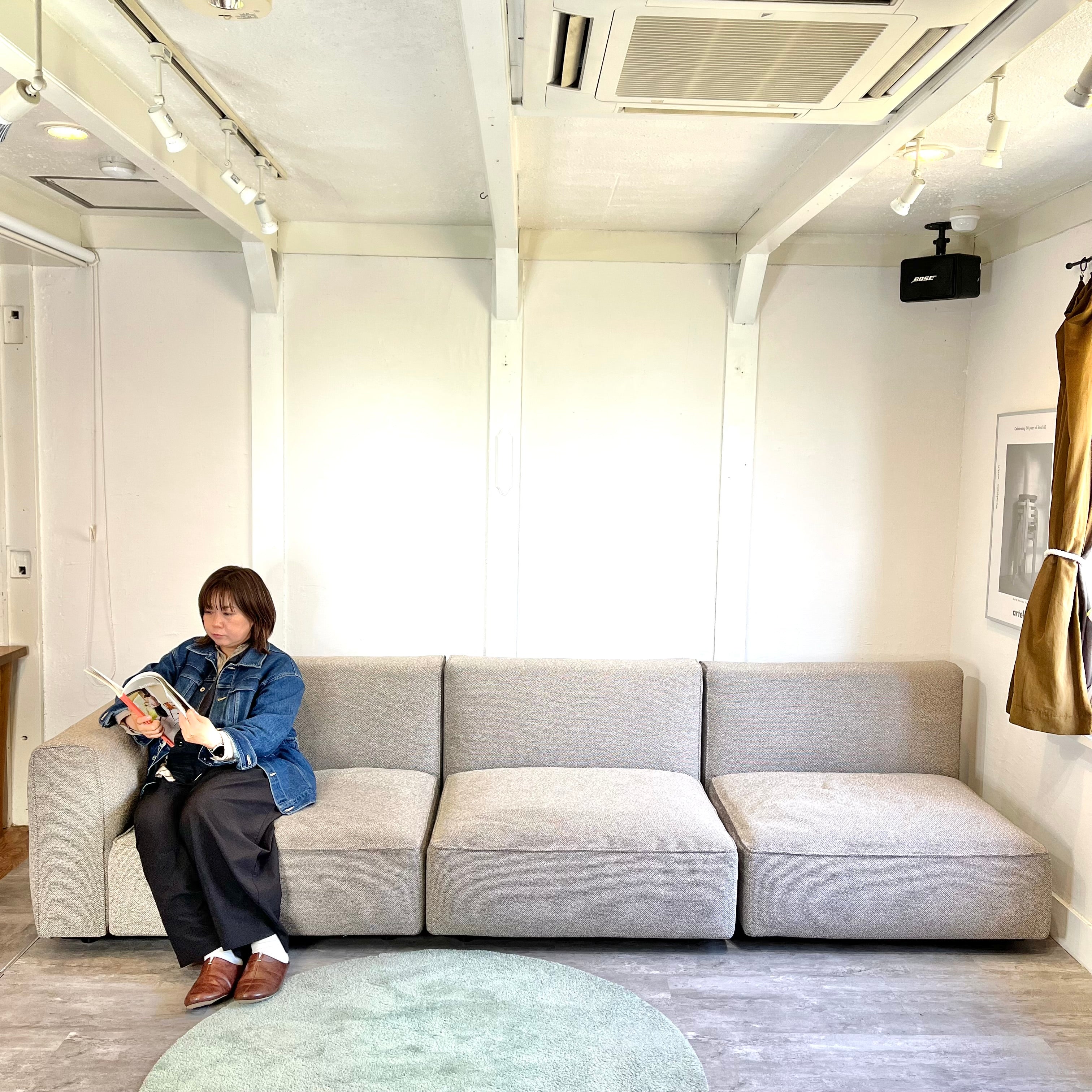 アルフレックス / arflex オムニオ / OMNIO 3人掛けソファ ハイタイプ