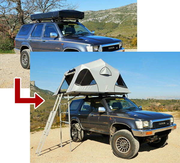 佐古田電機/ルーフトップテント