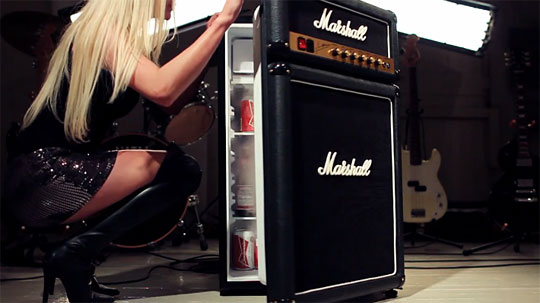 マーシャルアンプ型冷蔵庫 / Marshall Fridge | soft tempo records