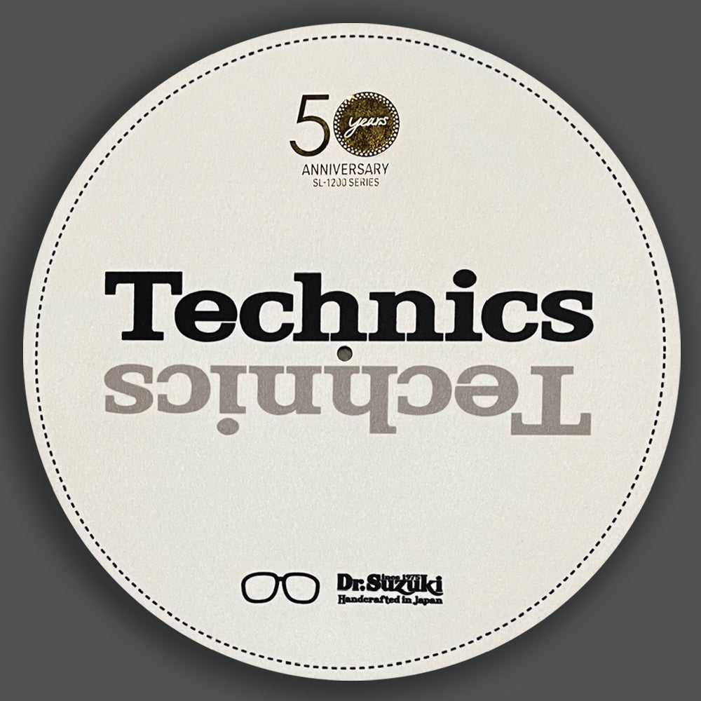 DR. SUZUKI x TECHNICS 50th Anniversary LIMITED EDITION SLIPMATS