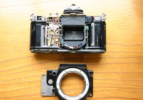 ペンタックス K2分解