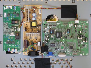 IO DATA LCD-AD202GB Try to Repair