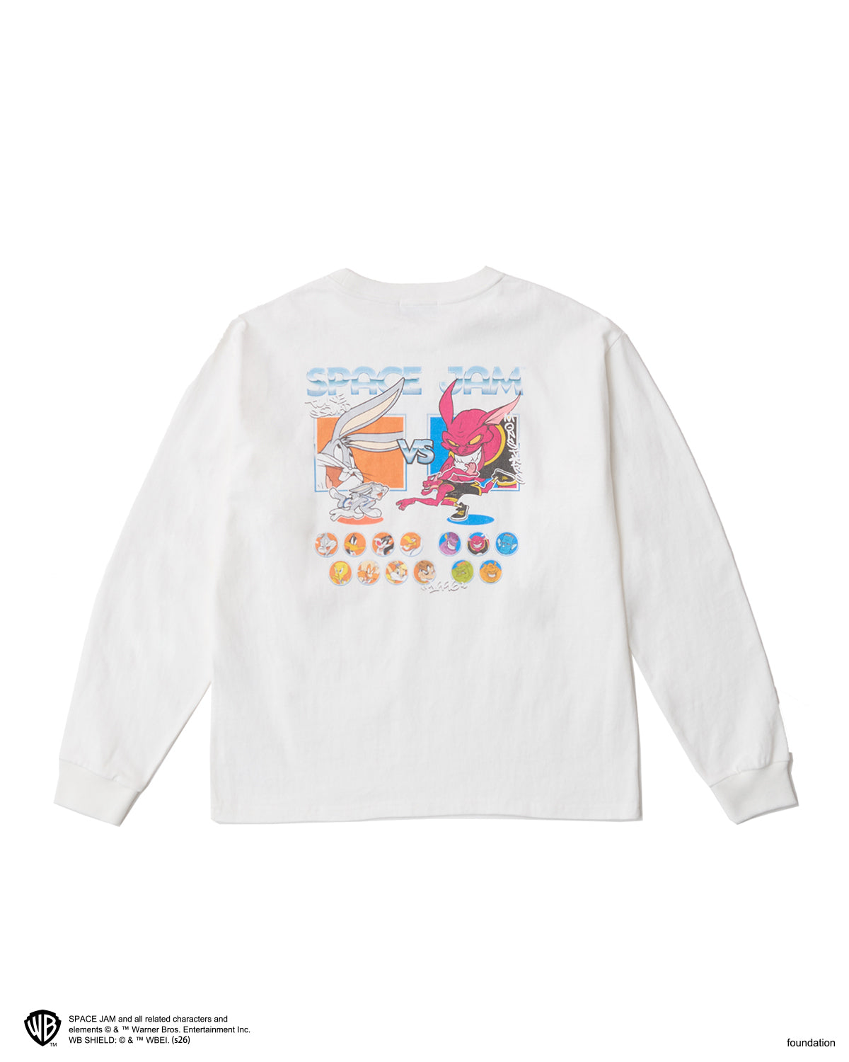 SPACE JAM x WDS L/S TEE – WIND AND SEA