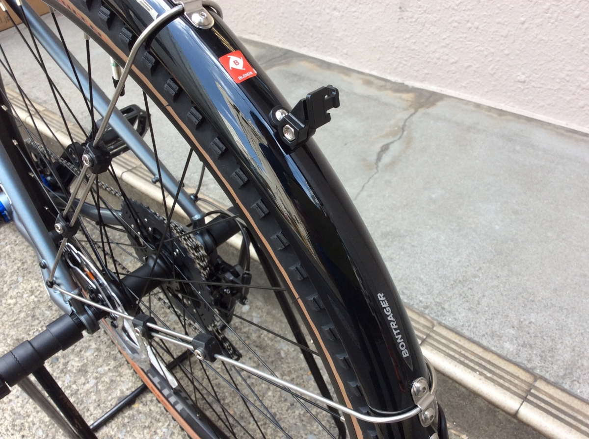 雨の日の走行も問題なし！グラベルロード、クロスバイク、ロードにも