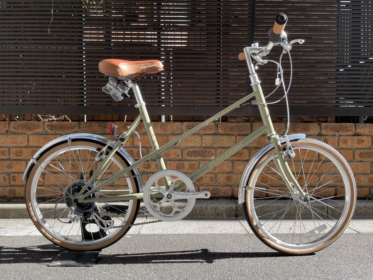 RALEIGH】女性の方も乗りやすい街乗りに最適なミニベロ在庫あります