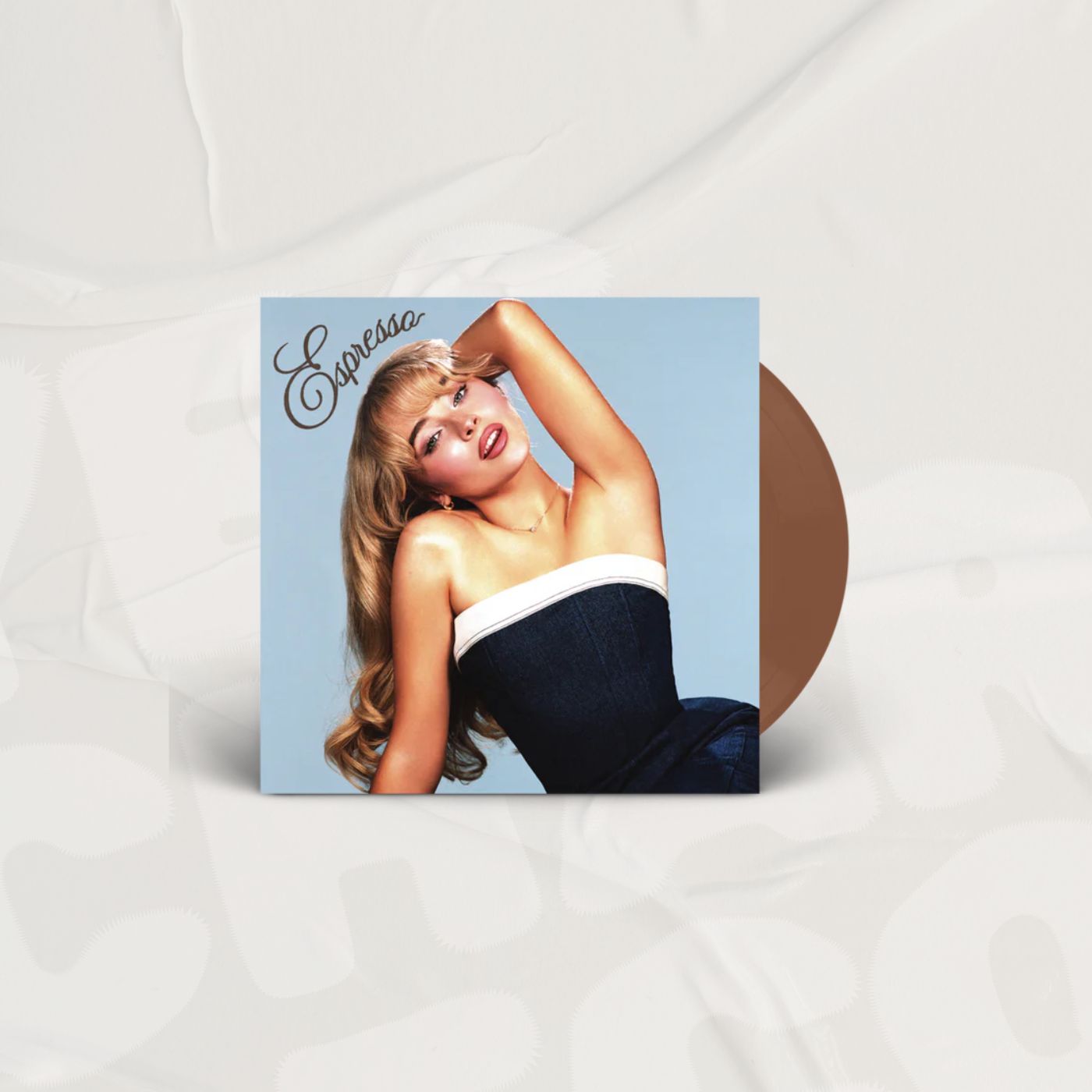 SABRINA CARPENTER - Espresso Brown 7 Inch LP Coloured Vinyl Record