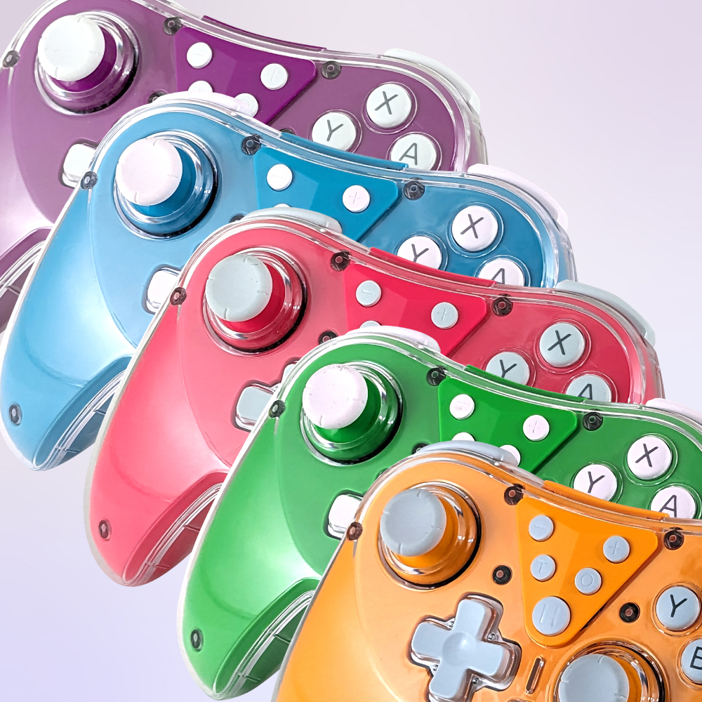 Switch用 カラフルコントローラー ブルー ALG-NSWCCFBL | 株式会社アローン