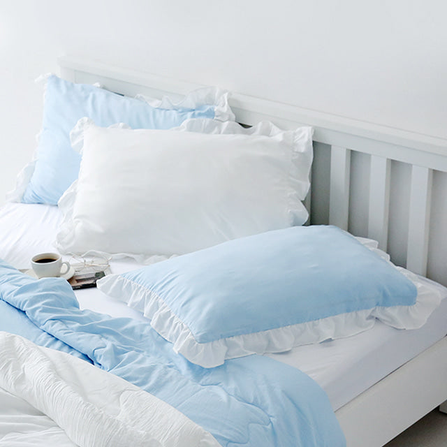 DARIA フリル枕カバー｜2枚セット – 1acspaces