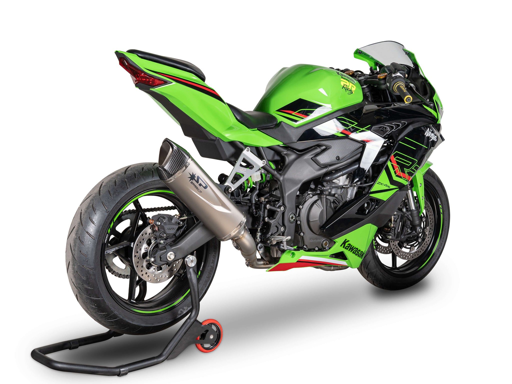 SPARK Kawasaki ZX-4RR Titanium Street Exhaust System – 2Wheels Hero