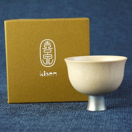 富山高岡銅器/四津川製作所/喜泉ワン/MISTY SILVER/φ60×H50 - テーブル