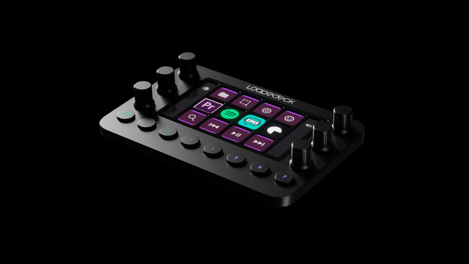 完成された左手デバイス「Loupedeck Live」｜TAK-H.NET
