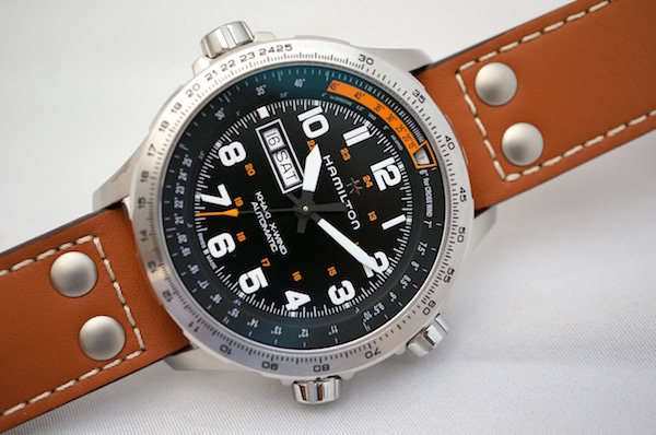 H77755533 安心なカーキX-WIND H77755533 待望の3針モデルです