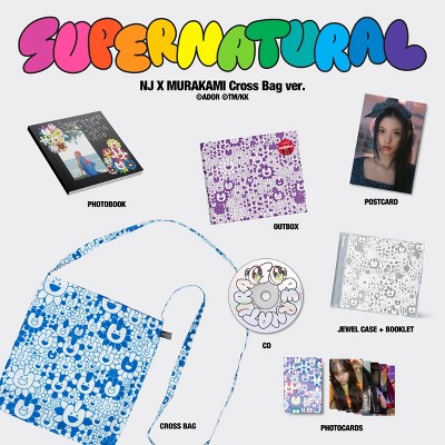 NewJeans - 'Supernatural' NJ X MURAKAMI (Cross Bag ver.) (Target