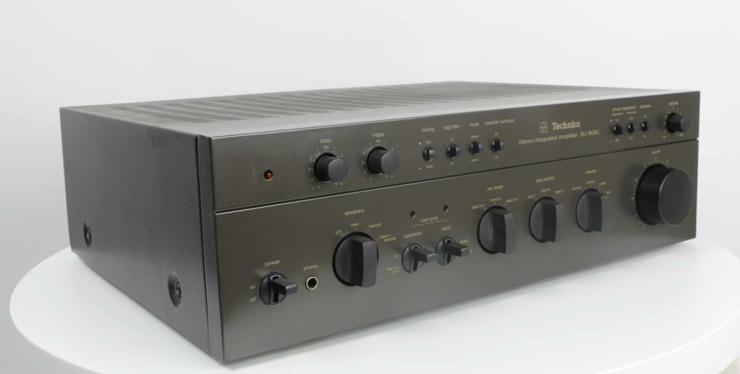 Technics SU-8080 Integrated Stereo Amplifier - Taste For Audio