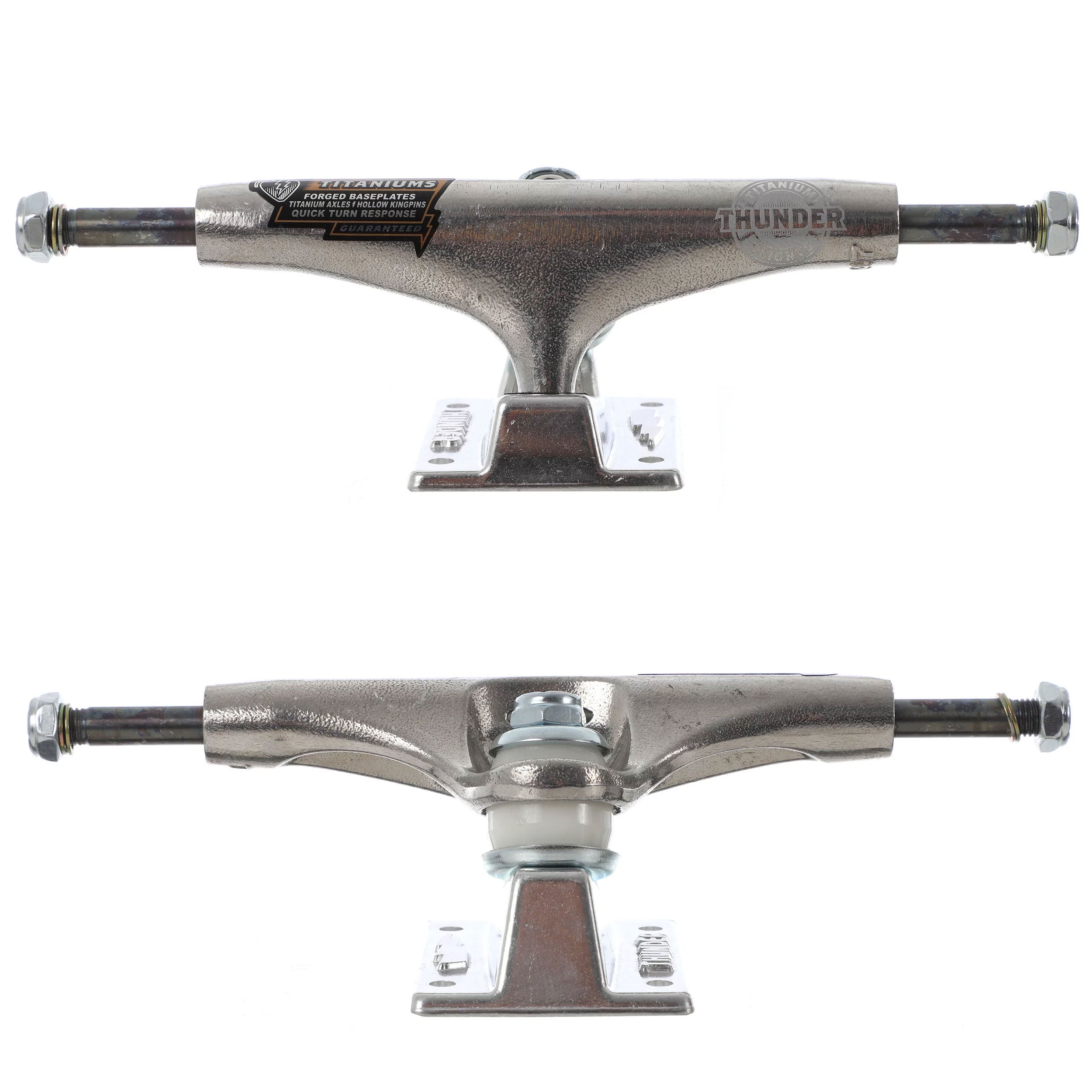 Thunder Skateboard Trucks 148 Titanium 8.25