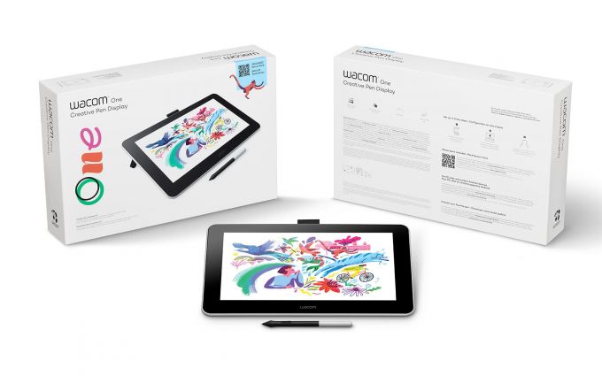 WACOM DTC133W0B Wacom One 13 pen display – Tecnaura