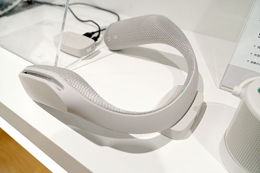 レビュー】ウェアラブルネックスピーカー『SRS-WS1』展示レビュー