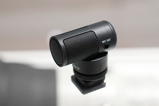 レビュー】ショットガンマイクロホン『ECM-G1』ショールーム実機