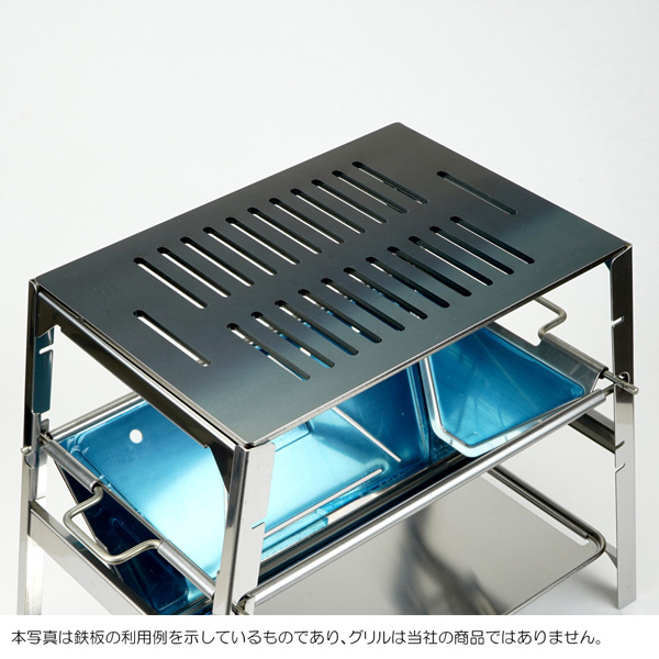 snowpeak 焚火台SR 対応 グリルプレート：バーベキュー鉄板の加工販売