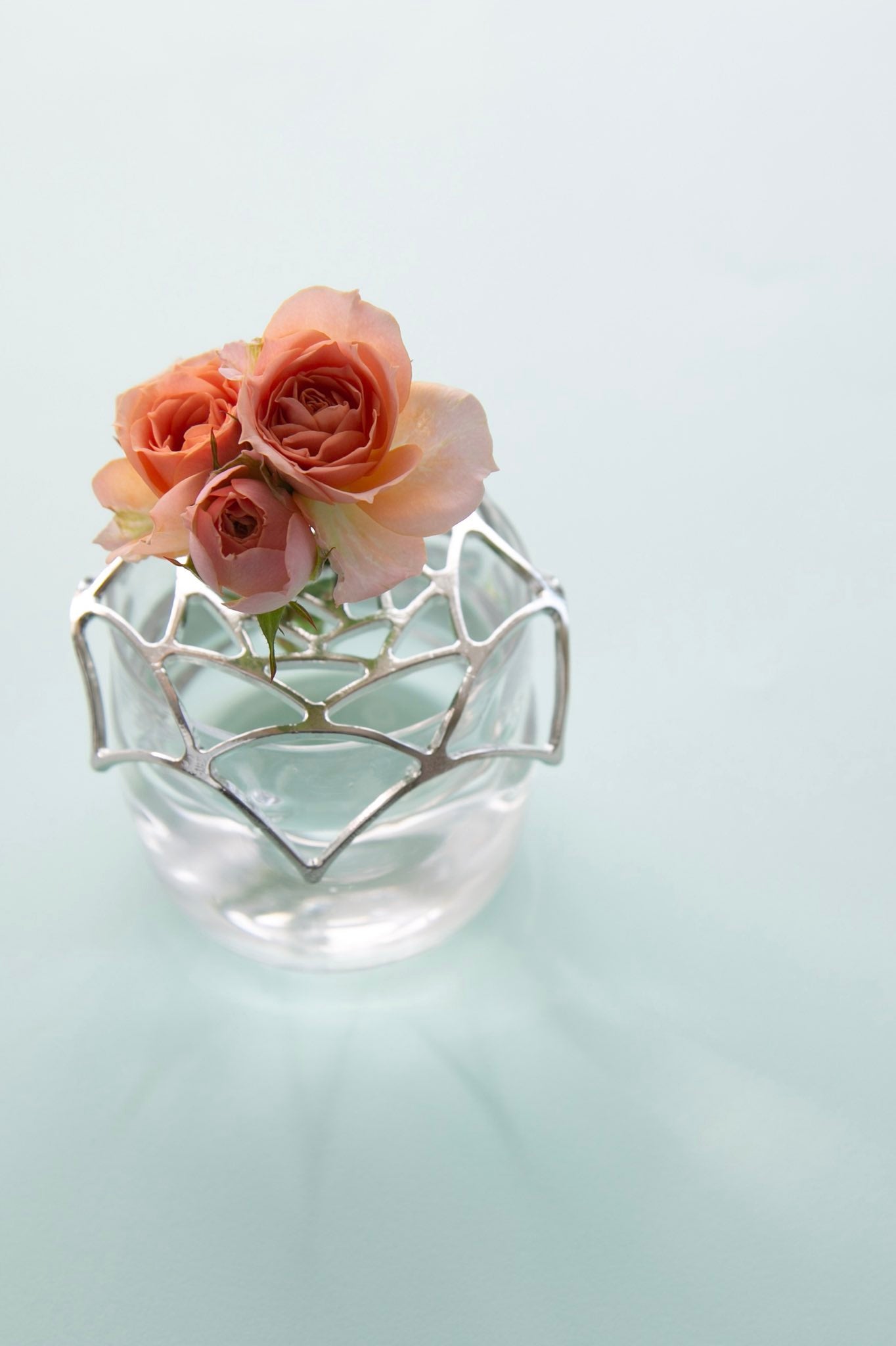 ギフト包装済】 能作 KAGO - ローズ S - てしごとクラブ