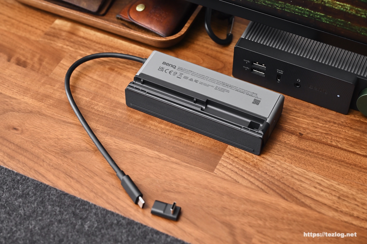 BenQ beCreatus GR10 7-in-1 USB4 モバイルドック レビュー。Mac・iPad
