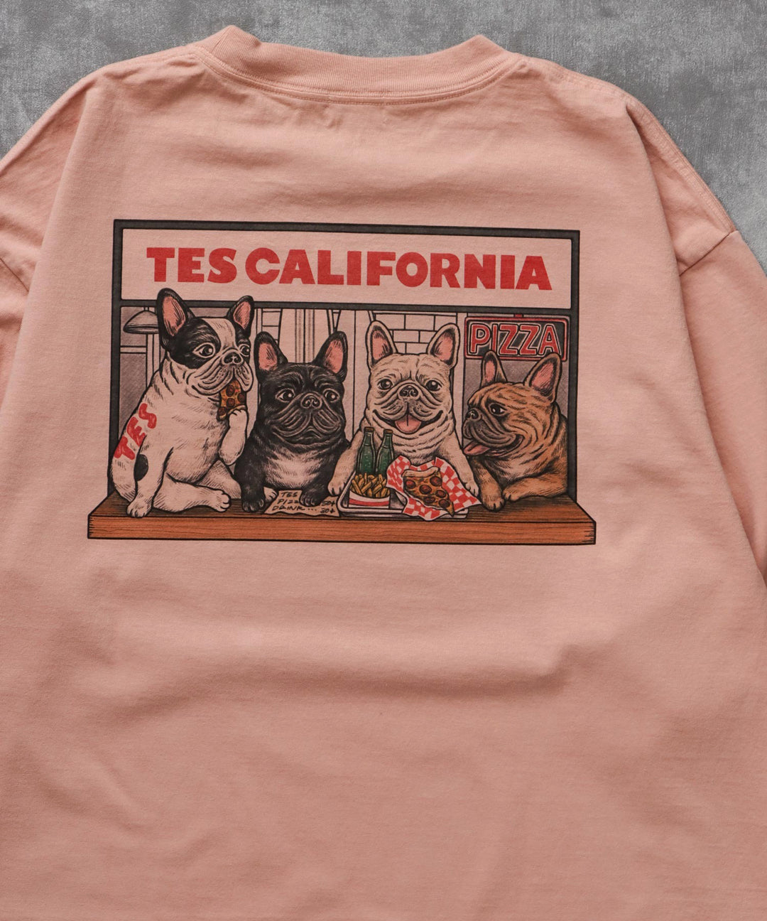 TES CALIFORNIA PIZZA DINER LONG SLEEVE T-SHIRT / ロンT – TES | THE