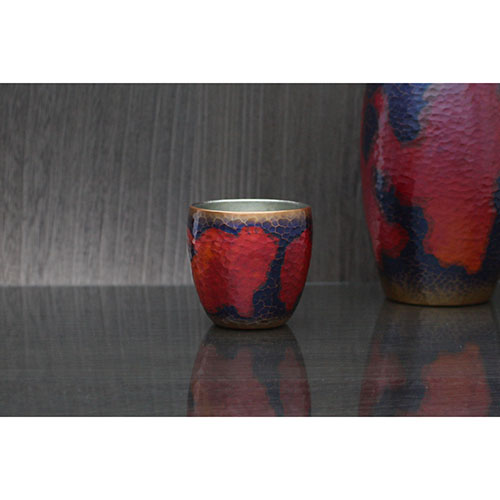 百年物語 茜色 銅 酒器‐錦‐ぐい呑み | 【公式】銀座・新潟情報館 THE