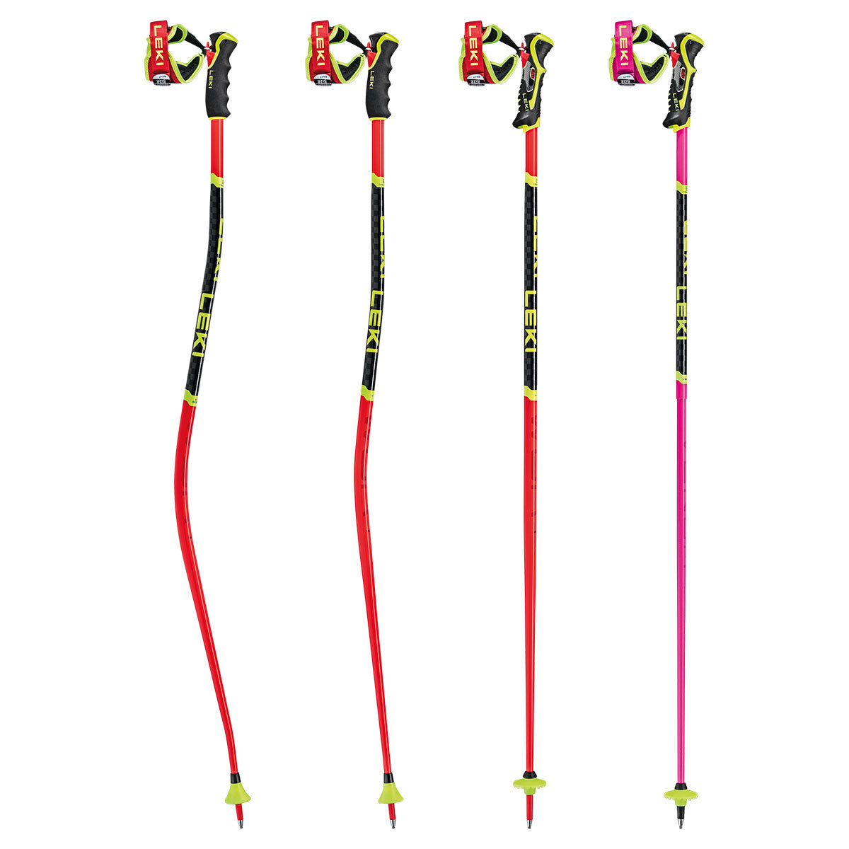 Leki WCR 3D Ski Racing Poles – GS, SG/DH & SL | Trigger 3D System