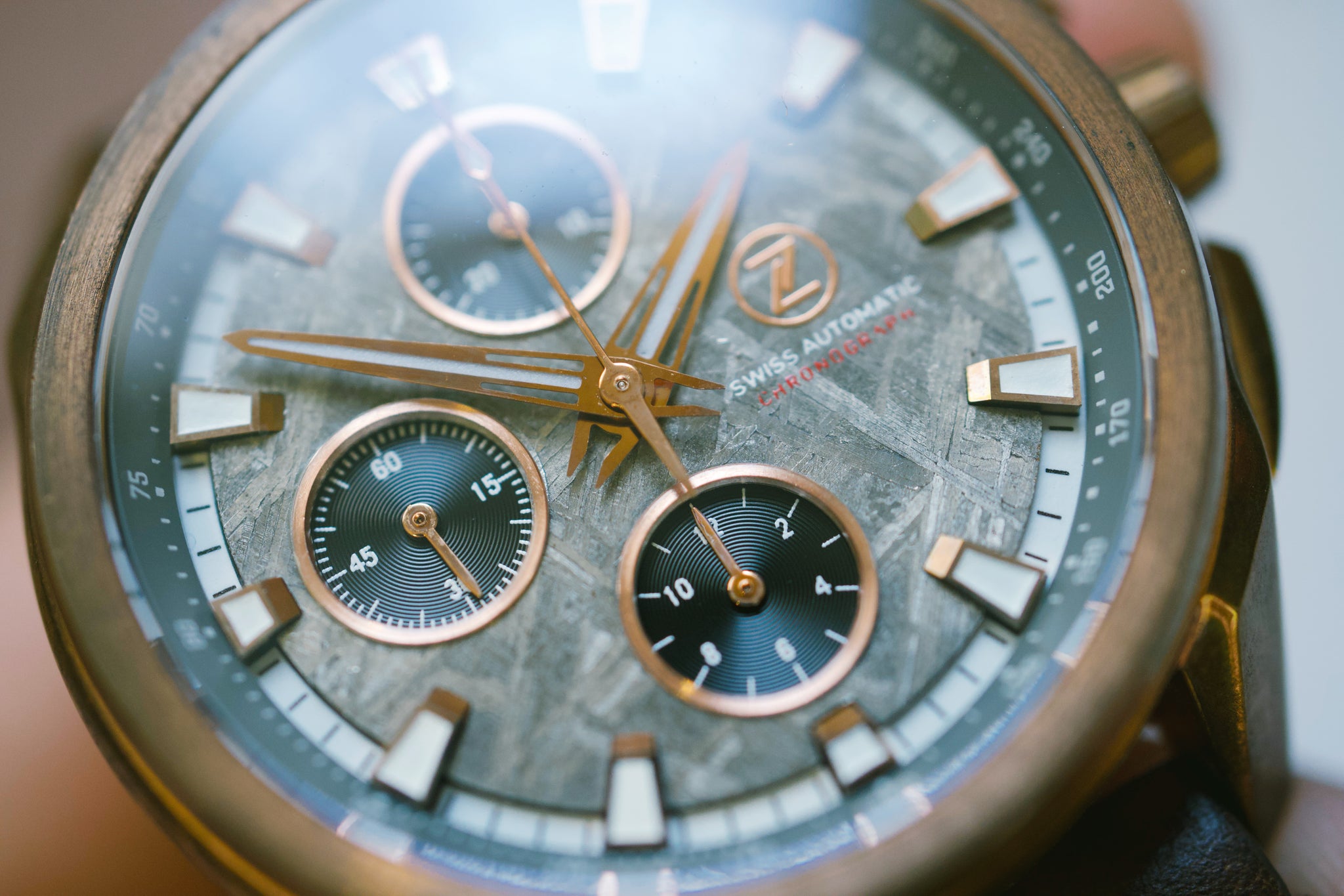 Zelos ZX-6 METEORITE AUTOMATIC CHRONOGRAPH (Valjoux 7750) – The