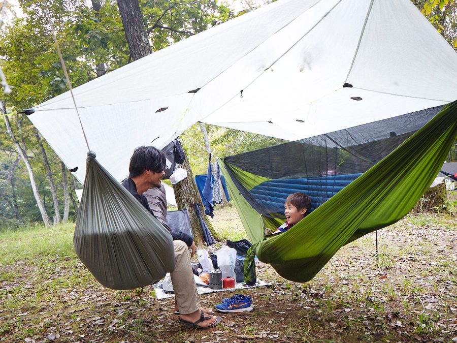 参考品V2 タイベック シルバー ハンモック ビビィ & タープ 参考品V2