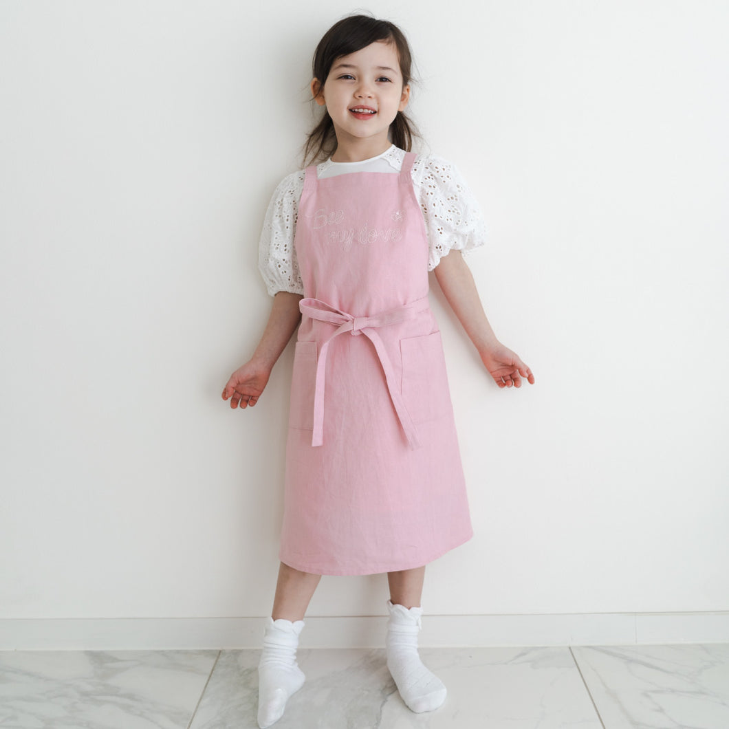 エプロン BEE MY LOVE（Pink）子供用 – A BUZZ FROM THE BEES
