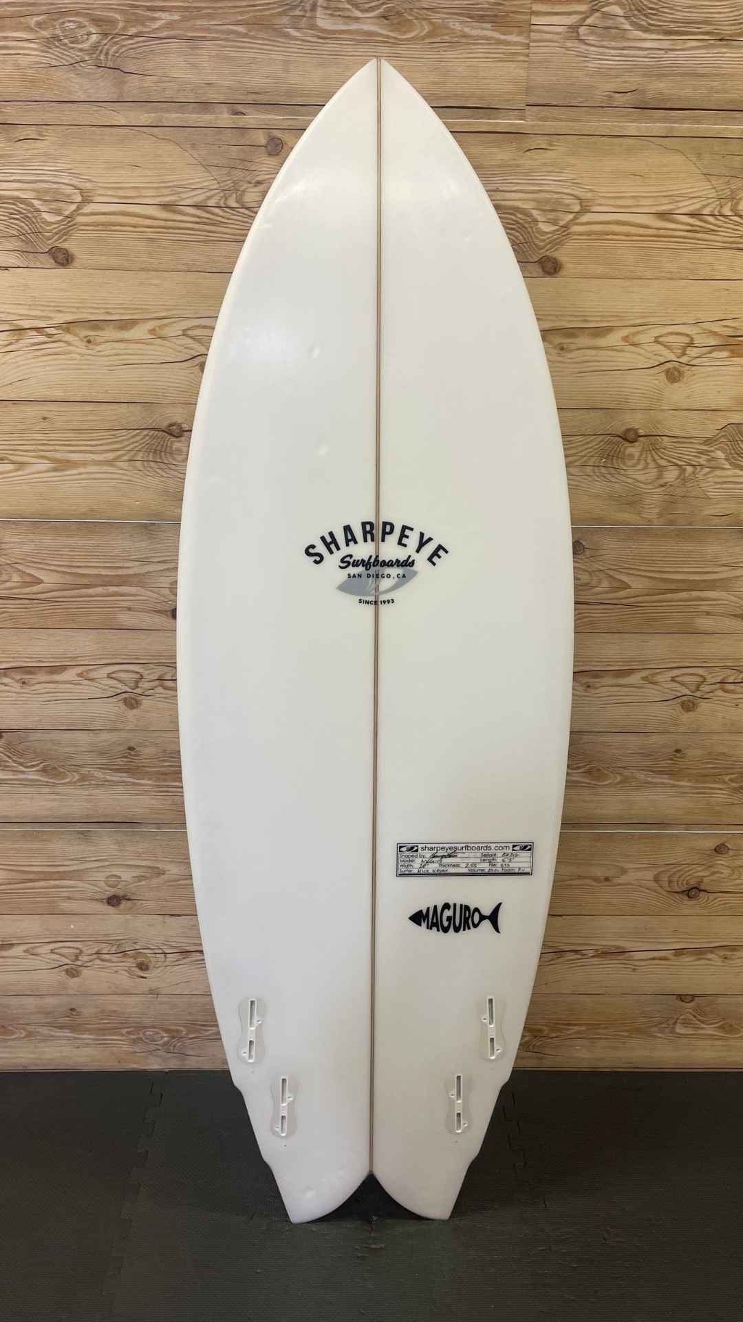 Surfboards for Sale | Sharpeye Maguro Quad Fish 5'3