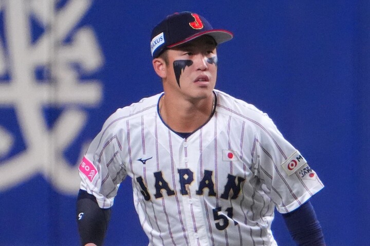 プレミア12】「平常運転なんだw」侍ジャパン・小園海斗のアイブラック