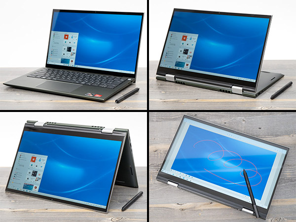 デル Inspiron 14 2-in-1(7415)の実機レビュー - the比較