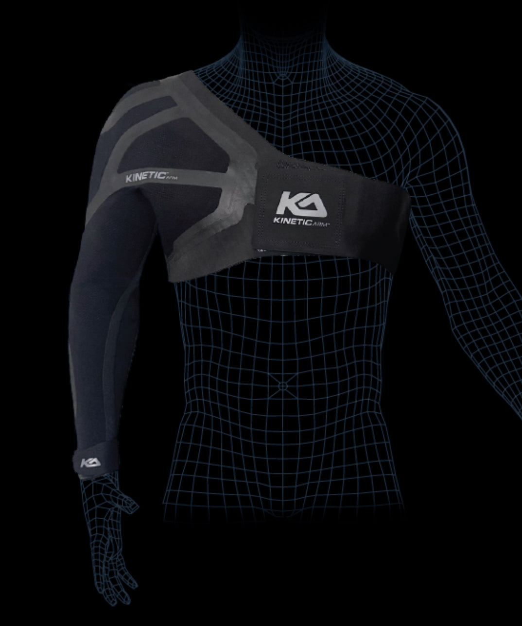 K2 Adult Sleeve – Dynamic Shoulder & Elbow Support by Kinetic Arm