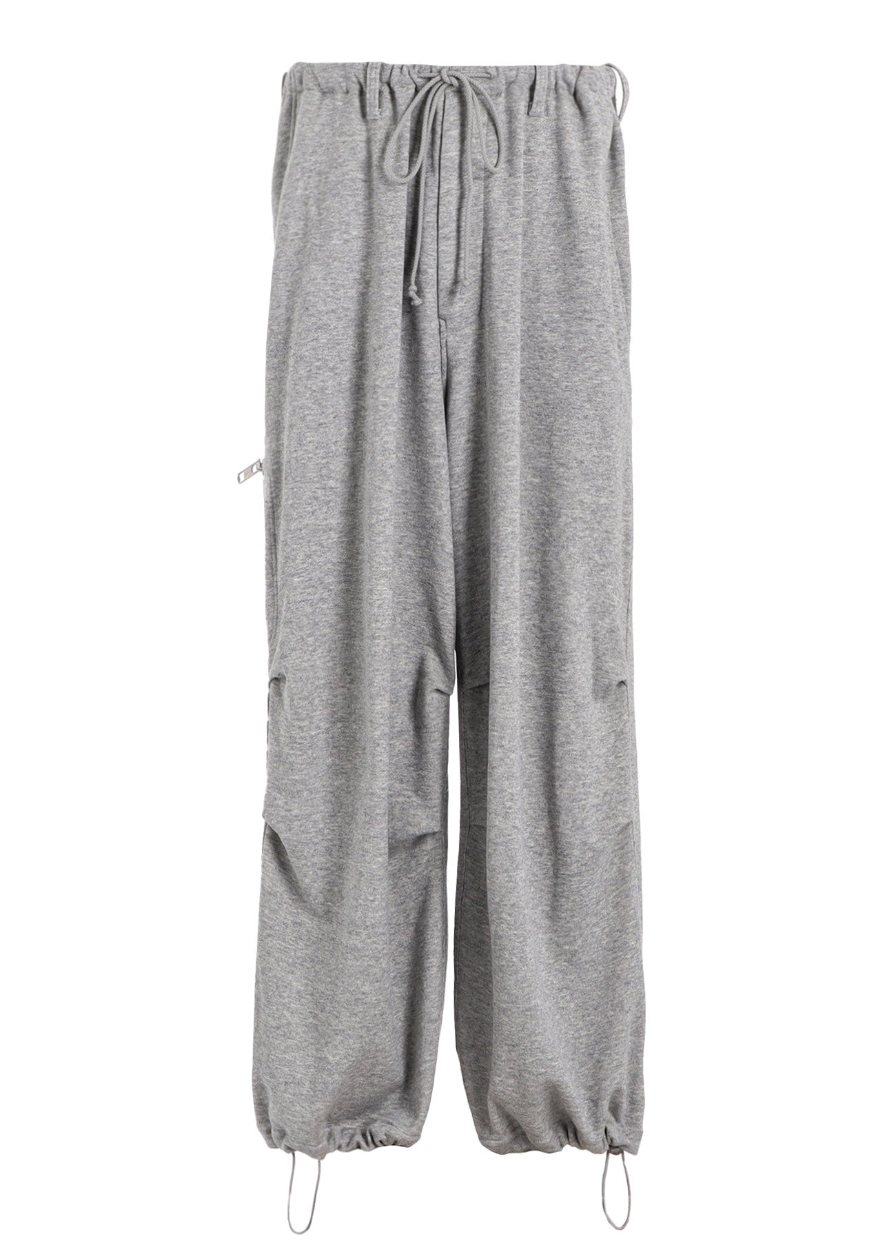 FRENCH TERRY KNEE TUCK WIDE PANTS – THE SHOP YOHJI YAMAMOTO