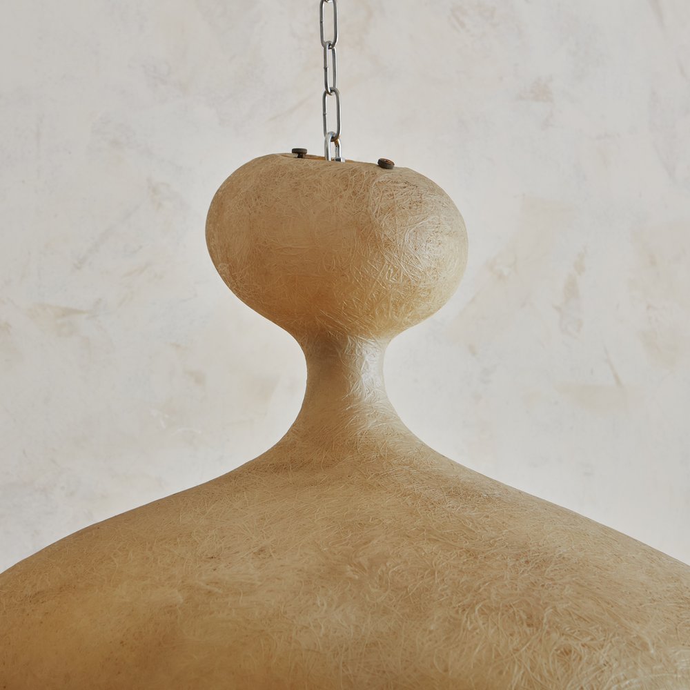 Organic Vintage Pendant Light by Berchicci for Kundalini, Italy 1970's