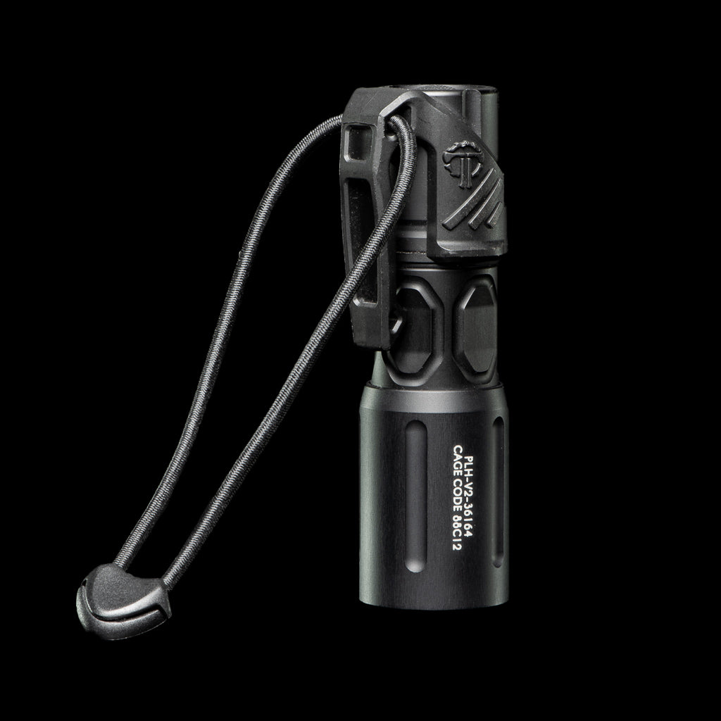 Low Profile Carry Flashlight Pocket Clip | Black, Tan, Grey, Olive