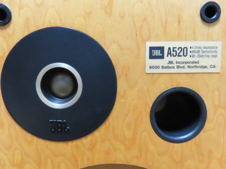 JBL A520vecchio ユニットの外し方と詳細スペック｜tone quality