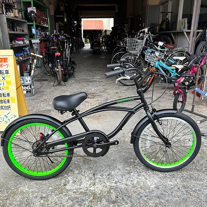 富山おすすめキッズビーチクルーザー FEELING OF DECKS 20インチ